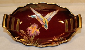 Carlton Ware Rouge Duck Dish